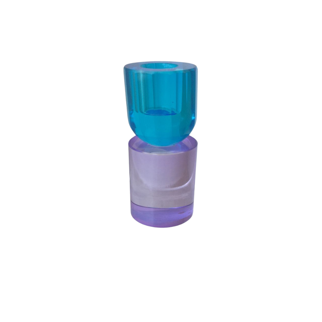 PORTAVELA MORADO AZUL